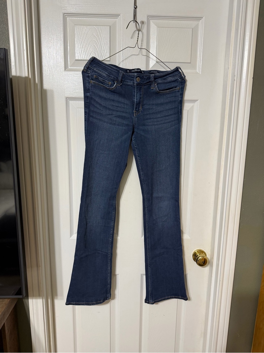 Hollister Dark Indigo Flare Jeans